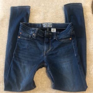 H&M Denim skinny Jeans (girls size 8-9)